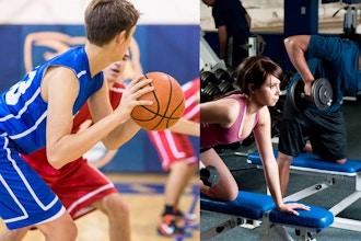 Teen Basketball & Weight Training Crew